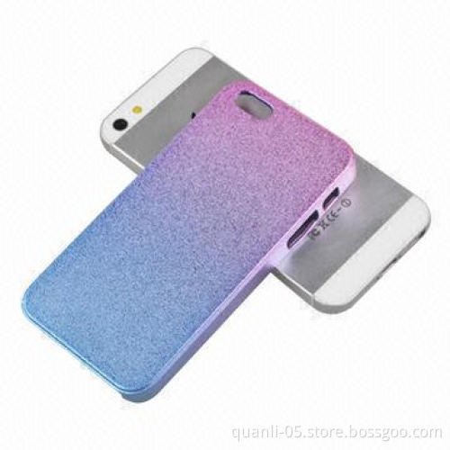 PC Case for iPhone 5 and 4, Various Colors Available